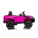 Elektrické autíčko - Toyota Hillux - nelakované - ružové